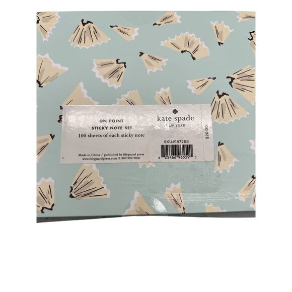Kate Spade Sticky Note Set - Picture 2 of 2